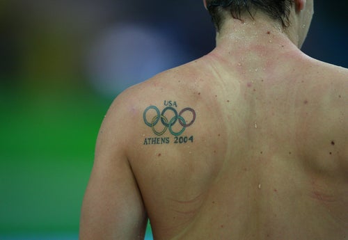 Rudy Garcia-Tolson, who had to cover his rings tattoo at the Paralympics, lauded the rule reversal. 