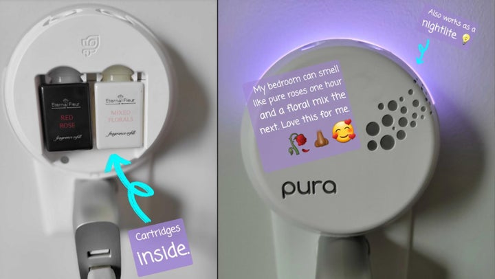 HuffPost shopping editor and senior strategist Marquaysa Battle is also a fan of the Pura, which doubles as a night-light.