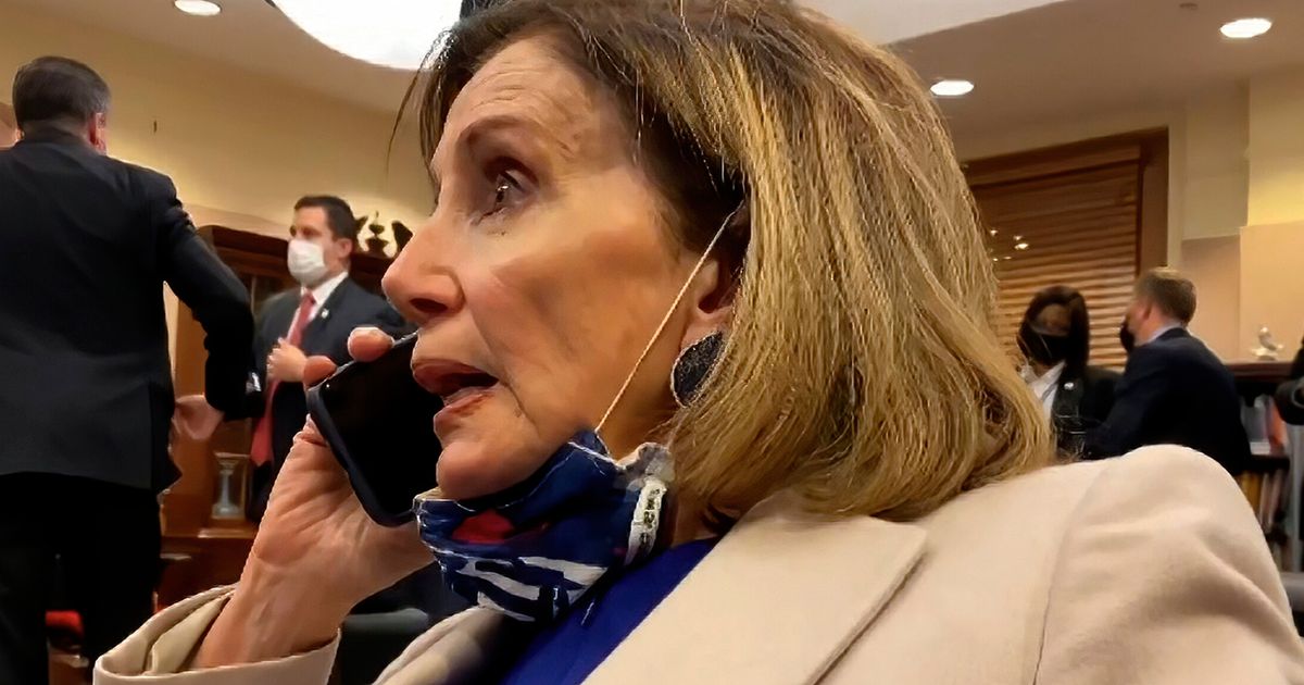 Nancy Pelosi Calls Trump ‘Domestic Enemy’ In New Jan. 6 Footage