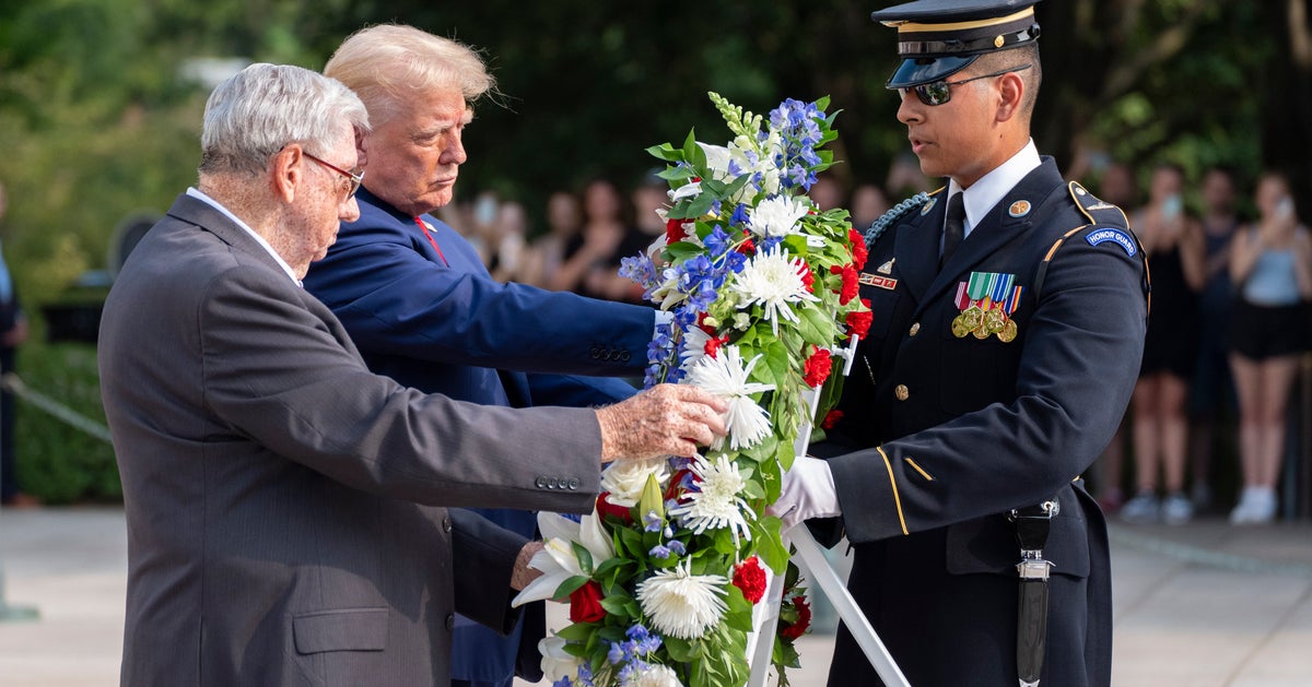 Trump Campaign Was Warned Not To Take Photos At Arlington Before Altercation, Defense Official Says