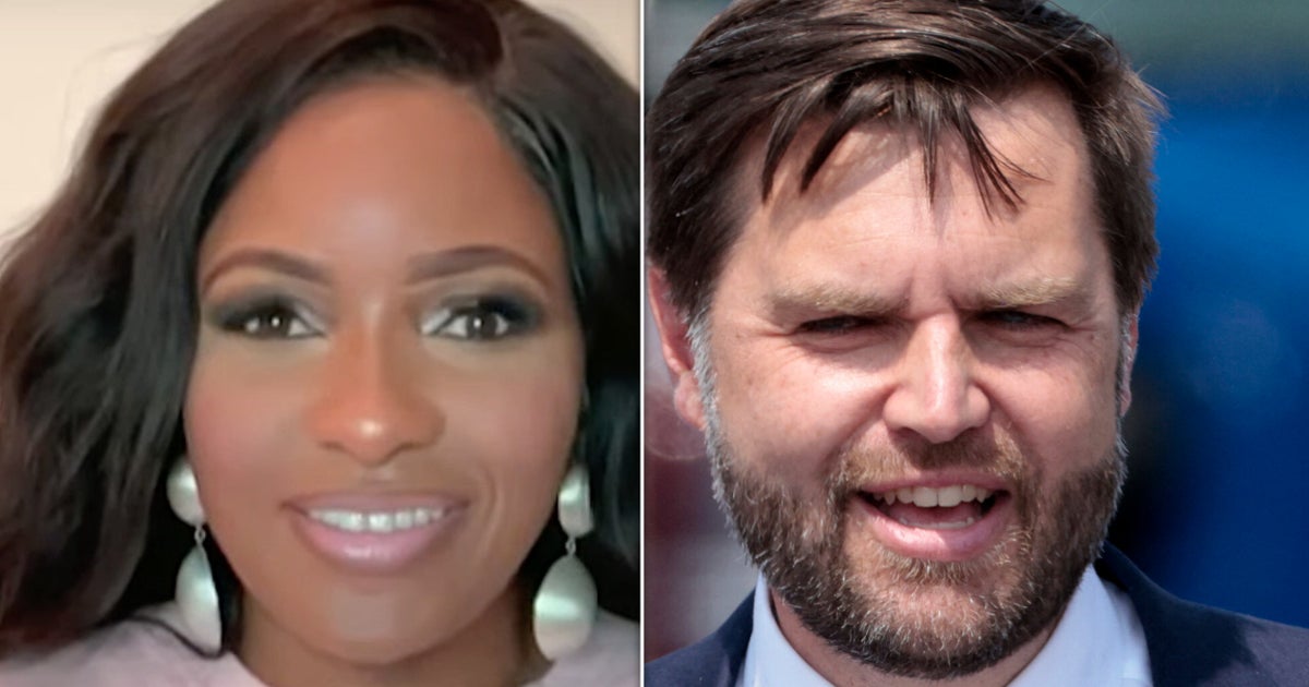 NextImg:Rep. Jasmine Crockett Mocks JD Vance With 1 'Simple' Description