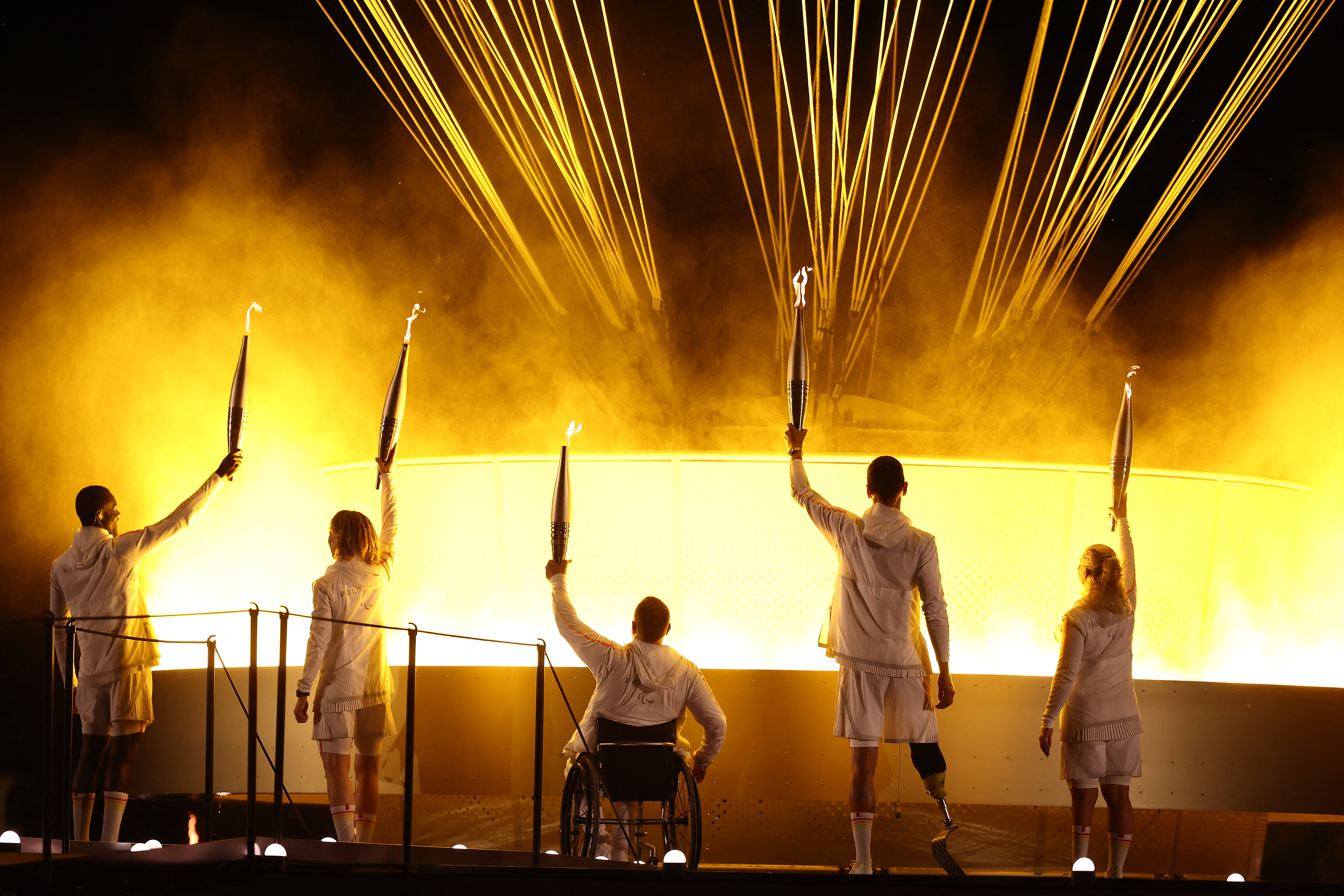 The Most Stunning Images From The Paris Paralympics Opening Ceremony