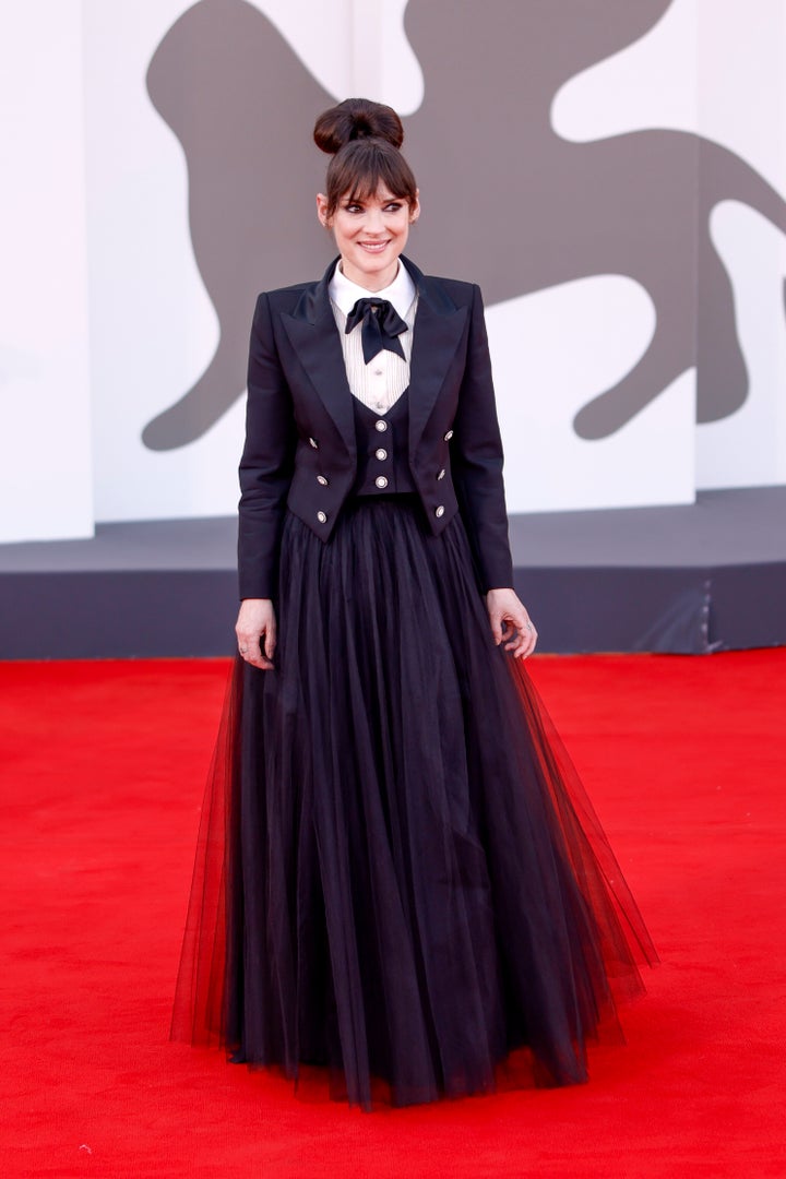 Nobody can say Winona Ryder didn't make the effort