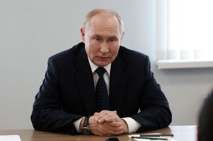 Russian President Vladimir Putin has been splashing the cash while attacking Ukraine this week.