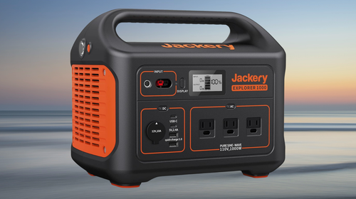 The Jackery Explorer 1000 portable power station is half off for a limited time at Amazon.