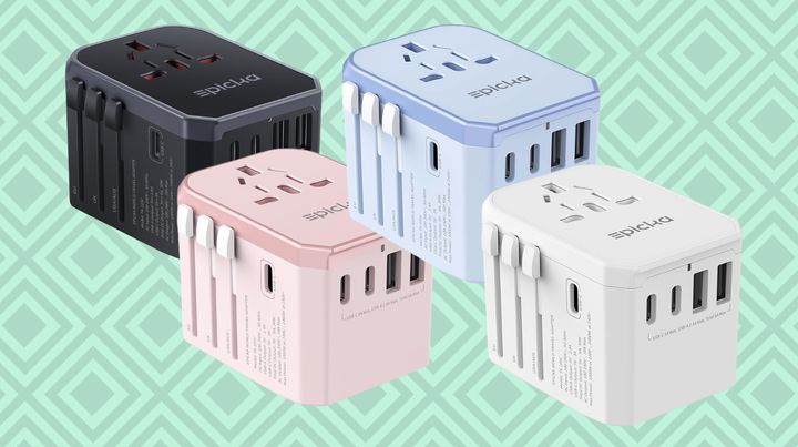 The Epicka universal travel adapter.