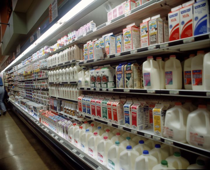 For legal reasons, most of the milk you'll find in U.S. grocery stores is pasteurized.