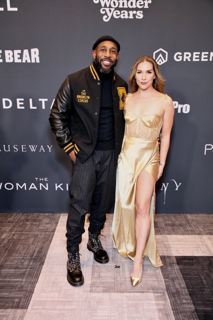 Stephen "tWitch" Boss and Allison Holker photographed together on Dec. 05, 2022, in Los Angeles, California.