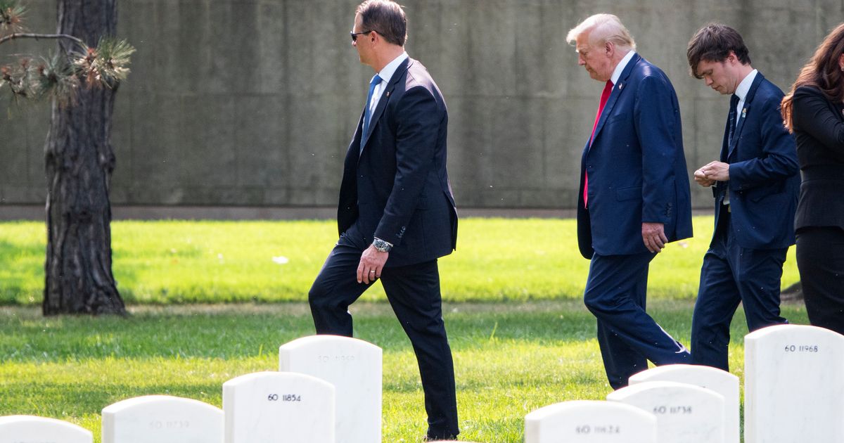 Trump Claims He’s A Victim Of ‘Very Bad People’ After Dustup At Arlington Cemetery