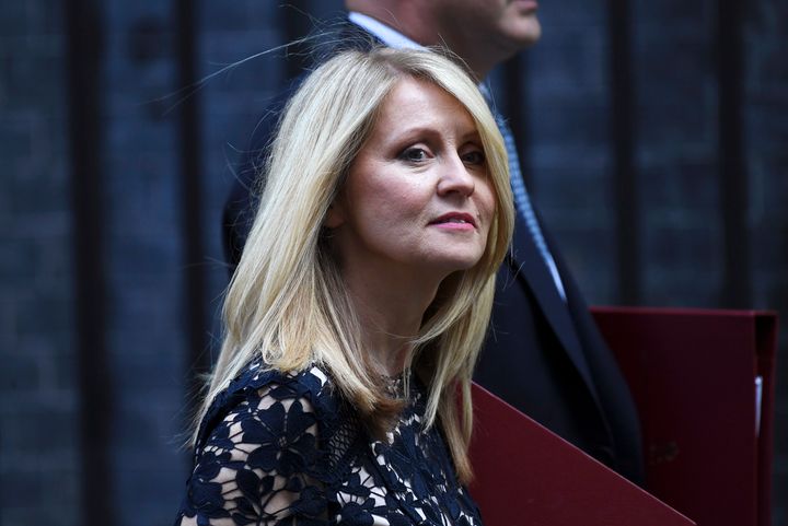 Esther McVey has insisted she will not delete the offending post.