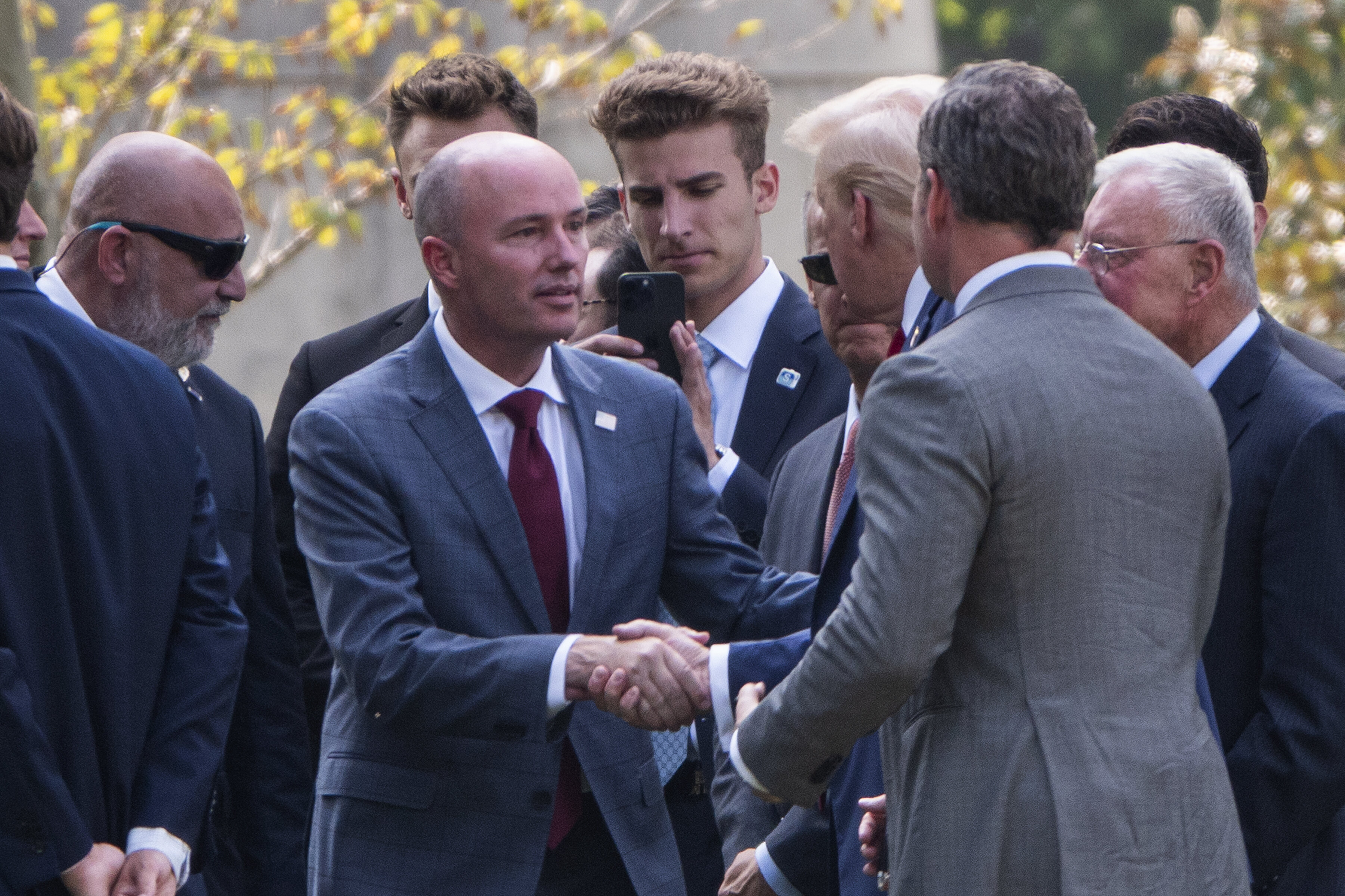 Utah Governor Apologizes For Campaigning With Photo From Trump’s Cemetery Visit