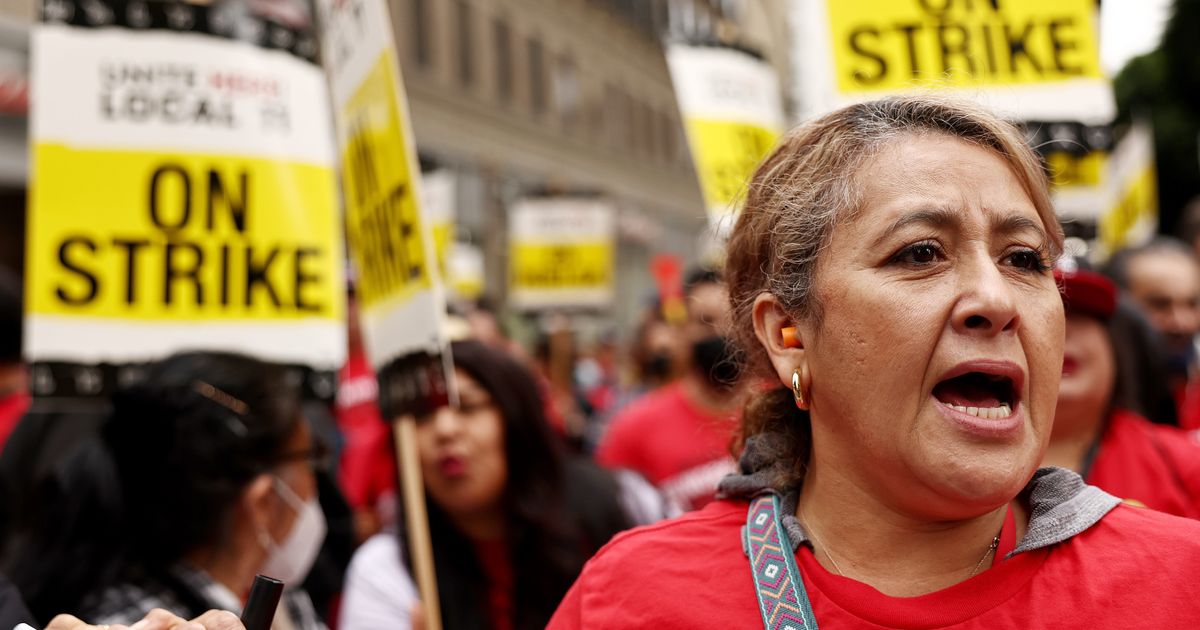 Thousands Of U.S. Hotel Workers Are On Strike