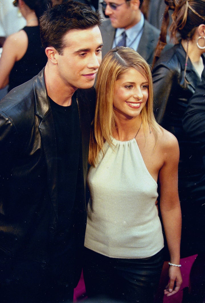 The couple pictured in 2000