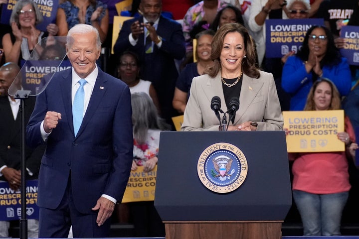 Joe Biden and Kamala Harris