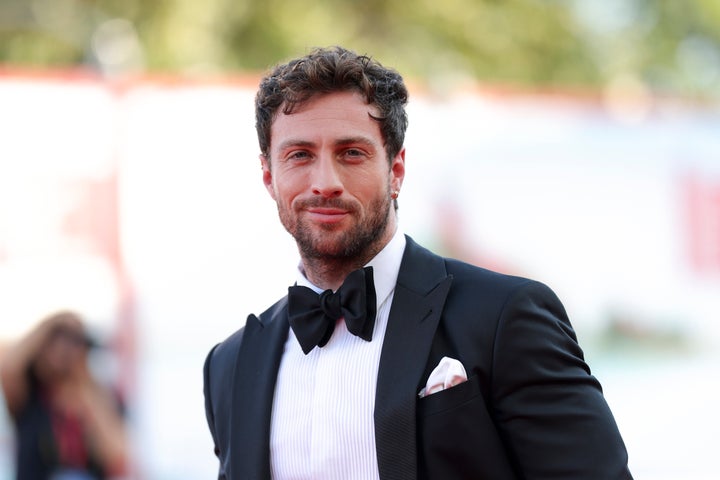 Aaron Taylor-Johnson at the premiere of Battlefield