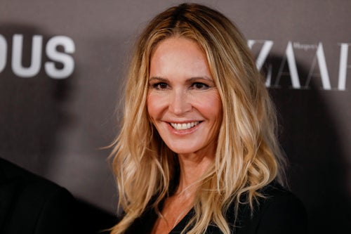 Elle Macpherson is seen at the Harper's Bazaar Women of the Year Awards 2023. She has drawn controversy for a recent interview in which she spoke about taking a nontraditional approach to treating her breast cancer.