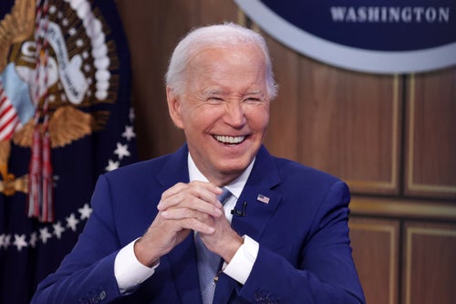 President Joe Biden’s job approval is ticking up after he dropped his bid for reelection, but he remains generally unpopular.