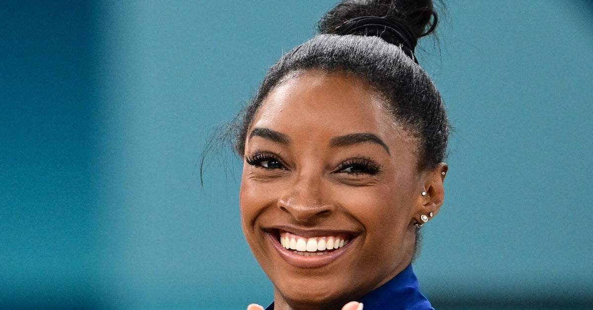 Simone Biles verabschiedet sich auf kultigste Weise von einem ihrer ...
