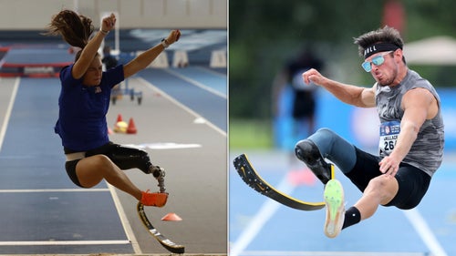 Noelle Lambert (left) and Jarryd Wallace.