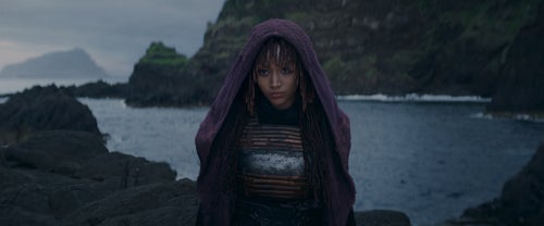 Amandla Stenberg in Lucasfilm's "The Acolyte," which is streaming on Disney+.