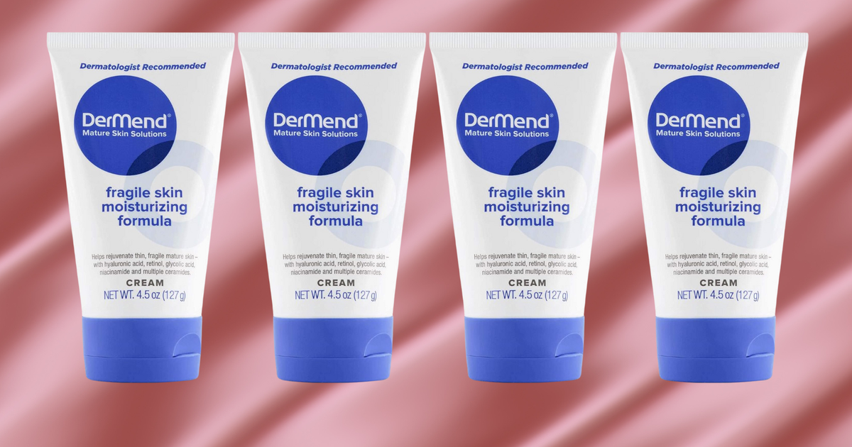 DerMend Moisturizing Cream Smooths Crepey Skin