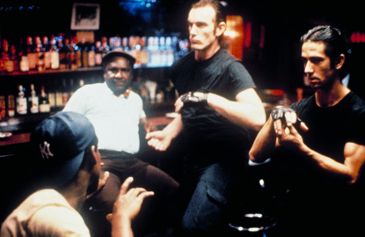 John Sayles, whom Morton describes as a "social commentary person," played one of the white-presenting aliens desperate to recapture The Brother and return him to their planet.