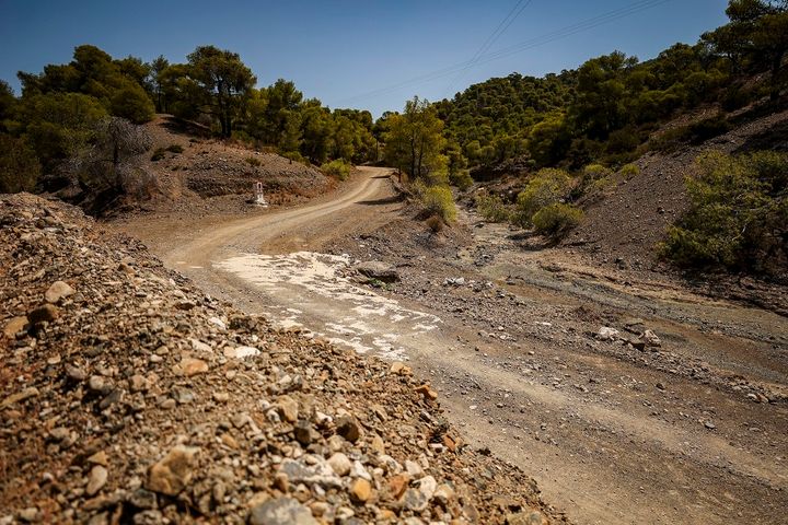 Έτοιμες οι εγκαταστάσεις στη Λαμία για την τελετή εκκίνησης και το σέρβις παρκ.