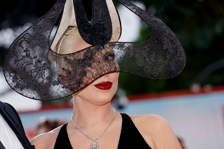 Lady Gaga at the Venice Film Festival on Wednesday