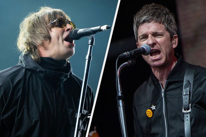 Liam and Noel Gallagher