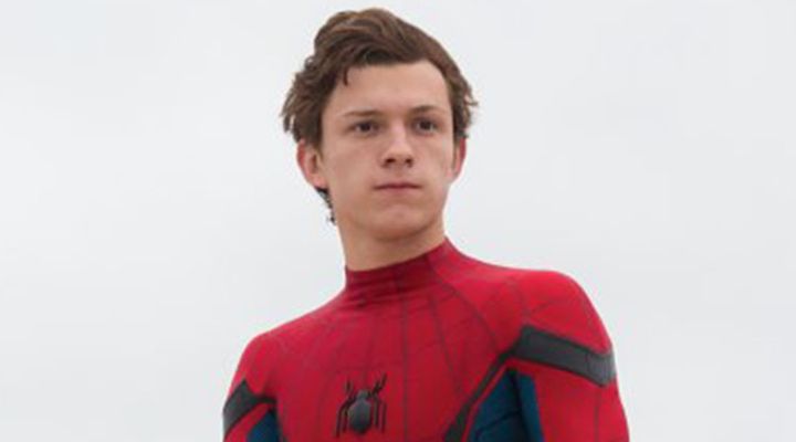 Tom Holland in Spider-Man: Homecoming