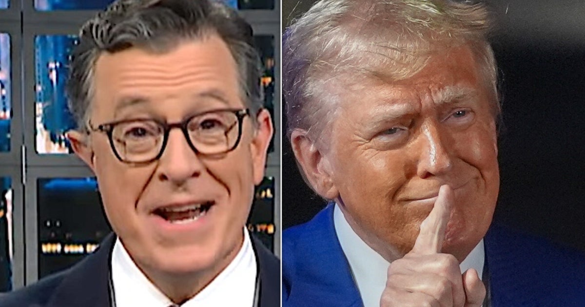 NextImg:Stephen Colbert Rocks Trump With 1 Solid Observation About His Brain