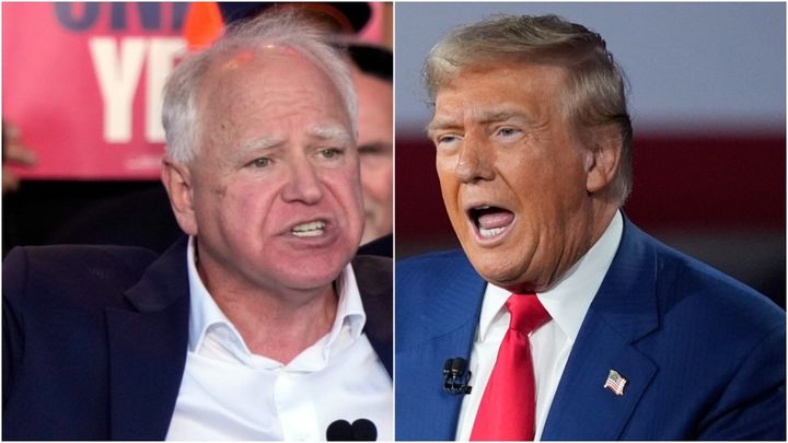 Tim Walz mocked former President Donald Trump on Thursday for “explaining” away his concerns with the Minnesota governor’s “weird” attacks.