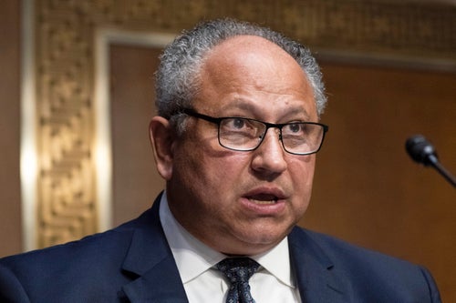 Navy Secretary Carlos Del Toro broke the law by publicly endorsing the reelection of President Joe Biden and criticizing former President Donald Trump in several statements he made while on official duty overseas, the U.S. Office of Special Counsel said Thursday.