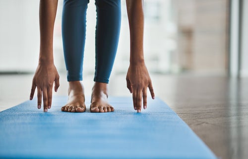 Flexibility varies from person to person, so it's perfectly normal and fine for some folks to struggle to touch their toes.