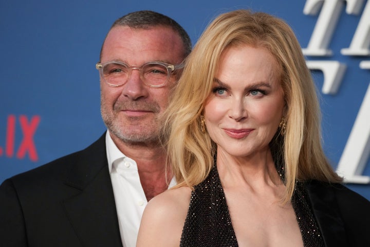 Liev Schreiber, left, and Nicole Kidman play a wealthy married couple in "The perfect couple."