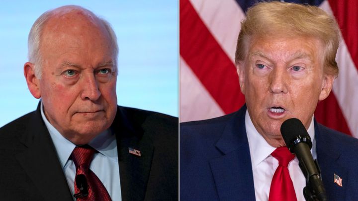 Dick Cheney/ Donald Trump