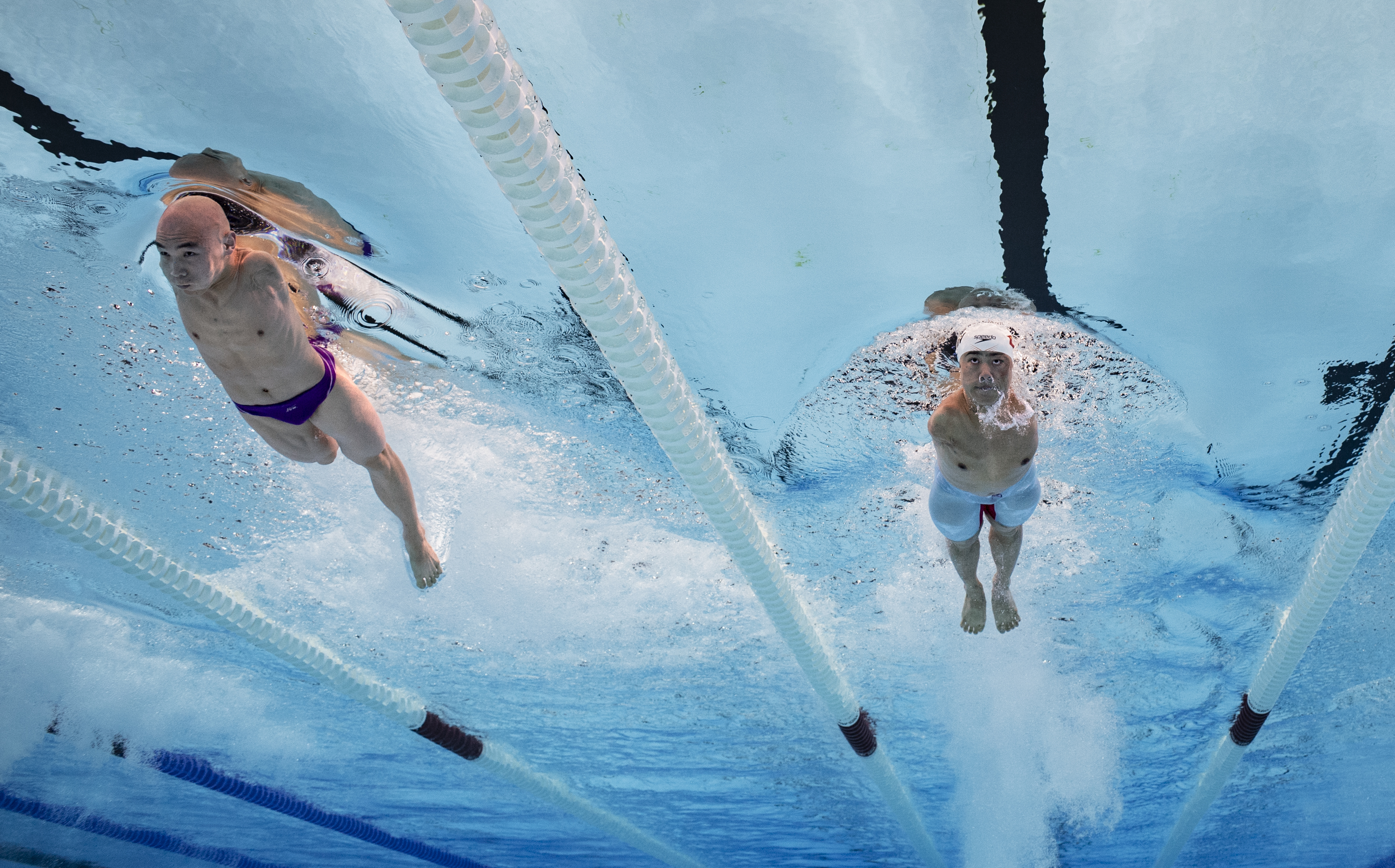 Yui Kamiji in action at the Paralympics