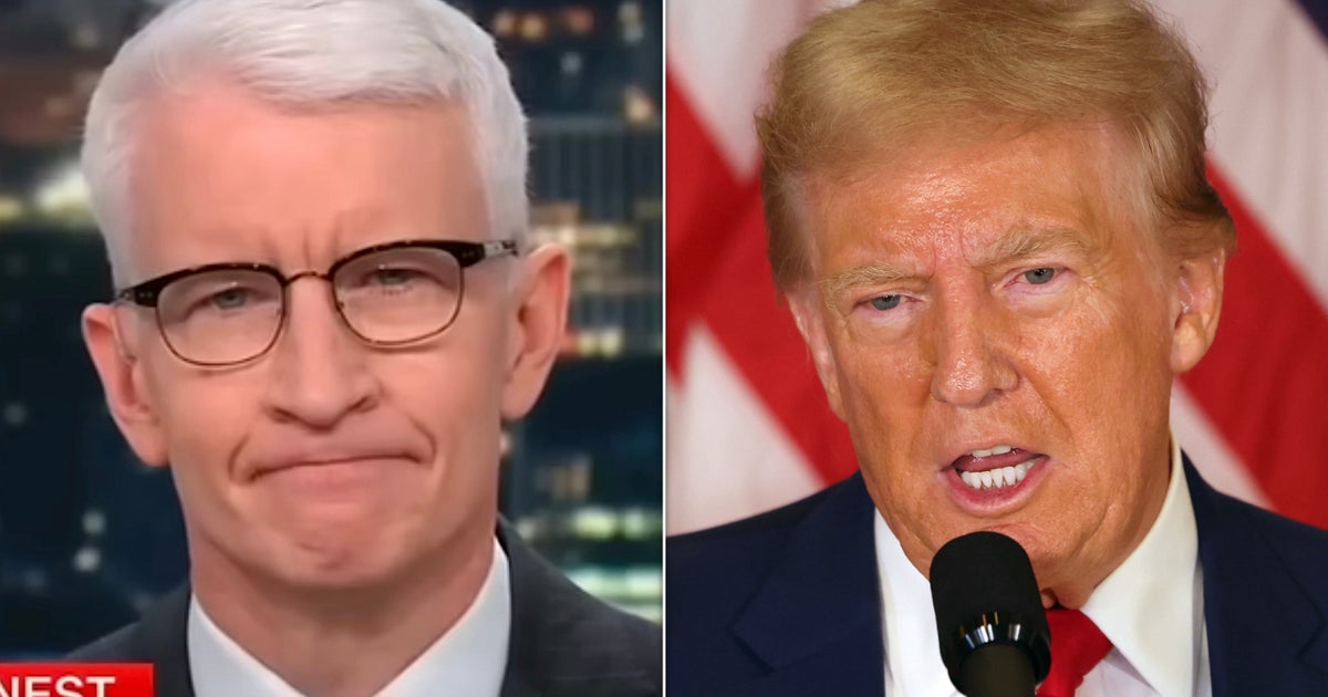 NextImg:Anderson Cooper Debunks Trump's E. Jean Carroll 'Conspiracy Theory' On-Air