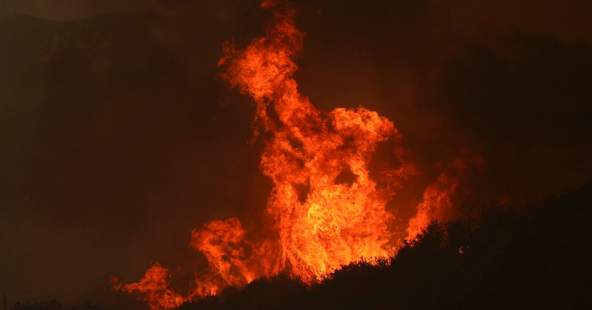 NextImg:Over 35,000 Homes, Buildings Threatened By Wildfire East Of Los Angeles