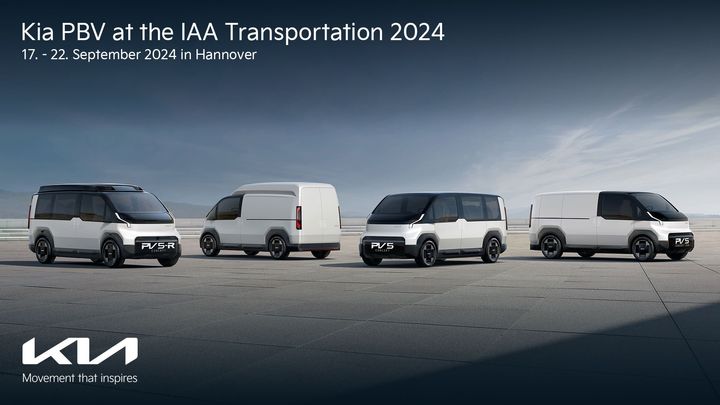 Στη Διεθνή Εκθεση IAA Hannover 2024 θα παρουσιαστούν τα πρωτότυπα μοντέλα.