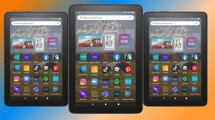 Right now, you can get a Kindle Fire HD 8 tablet for more than 50% off at Amazon.