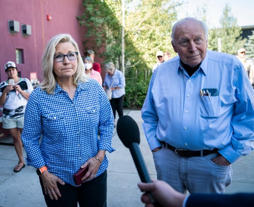 Former Rep. Liz Cheney (R-Wyo.) and her father, former Vice President Dick Cheney, have crossed party lines to endorse Vice President Kamala Harris for president in an unprecedented move. 
