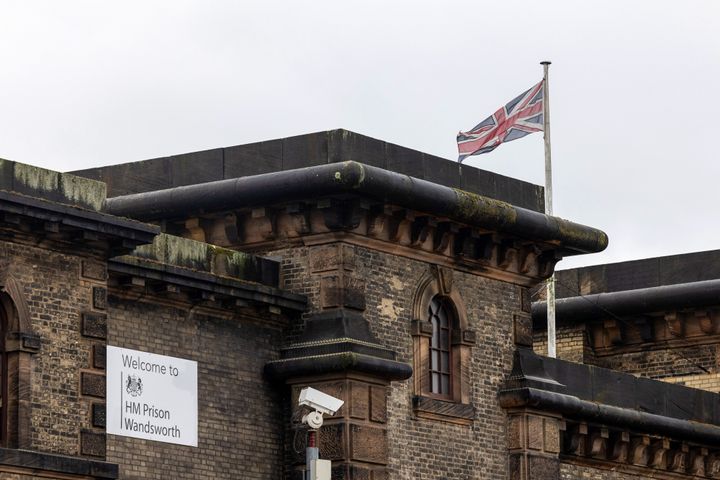 HMP Wandsworth prison in London.