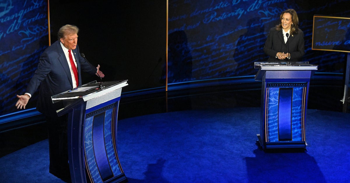 NextImg:Donald Trump Gives Rambling Answer About Whether Kamala Harris Is Black