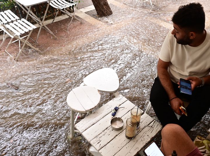 Πλημμυρισμένοι δρόμοι στην Αθήνα (10 Σεπτεμβρίου 2024)