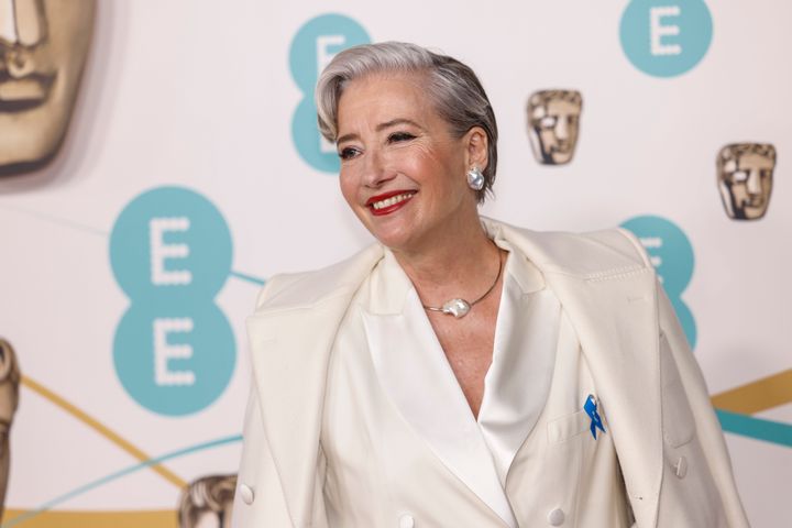 Emma Thompson at last year's Baftas