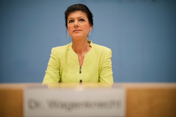 Η Γερμανίδα πολιτικός Sahra Wagenknecht 