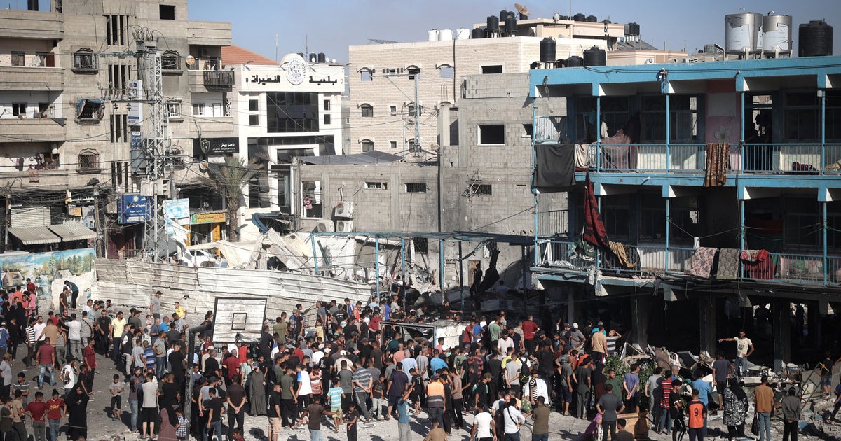 NextImg:Israeli Airstrike Hits UN School In Gaza, Kills At Least 14 People