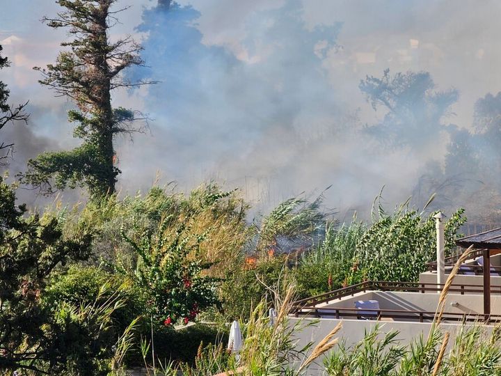 Ήχησε ξανά το 112 για τη φωτιά στον Πλατανιά: Εκκενώνονται σπίτια και ξενοδοχεία – Στις αυλές έφτασαν οι φλόγες