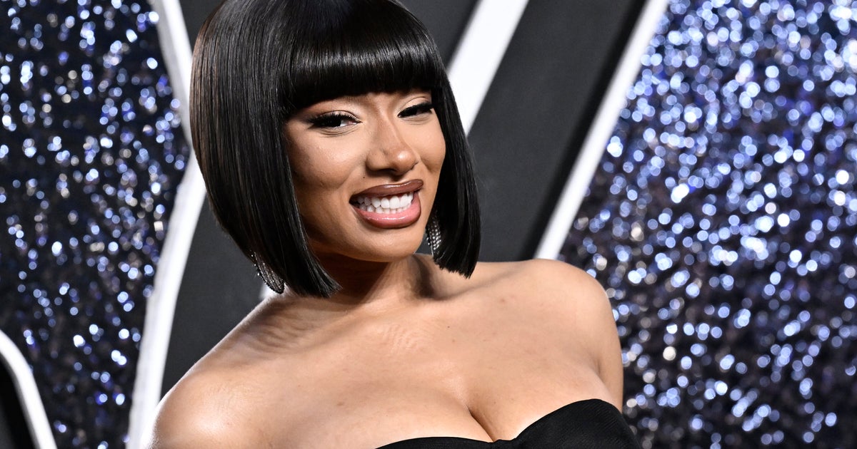 NextImg:Megan Thee Stallion Recreated Britney Spears’ Iconic VMAs Snake Moment — Sort Of
